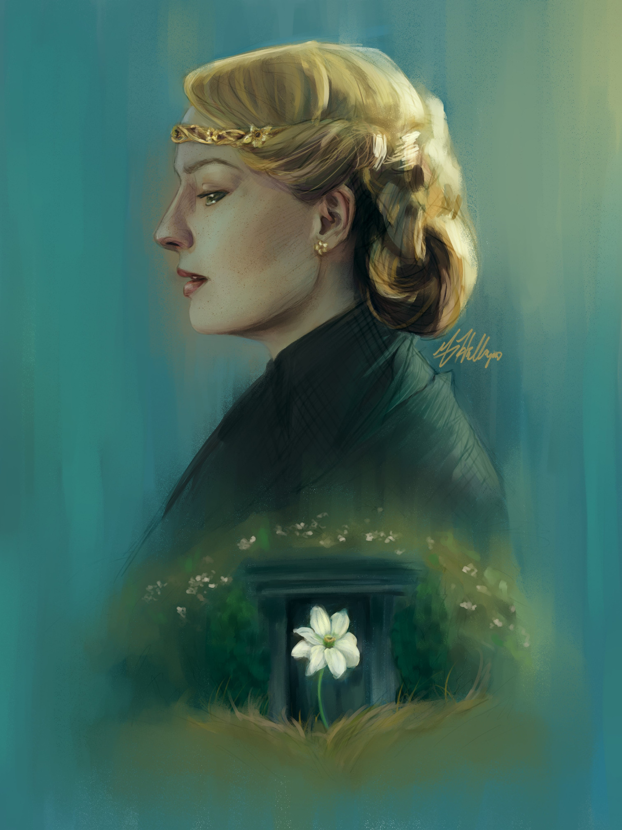 Éowyn's Lament (2019), Clip Studio Paint